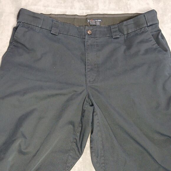 5.11 511 Tactical Pants Mens 42x33 Navy Utility Stretch Gusset PDU Class A Twill - Picture 3 of 15